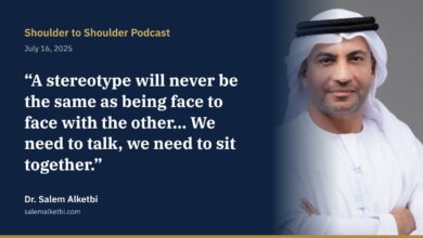 Dr. Salem Alketbi – interview with the Shoulder to Shoulder podcast