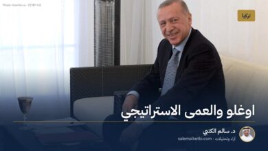 اوغلو والعمى الاستراتيجي