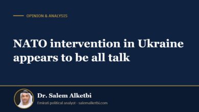 NATO intervention in Ukraine appears to be all talk – Dr. Salem Alketbi