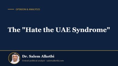 The "Hate the UAE Syndrome" – Dr. Salem Alketbi