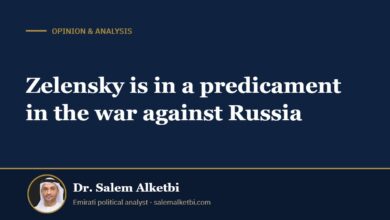 Zelensky is in a predicament in the war against Russia – Dr. Salem Alketbi