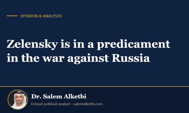 Zelensky is in a predicament in the war against Russia – Dr. Salem Alketbi