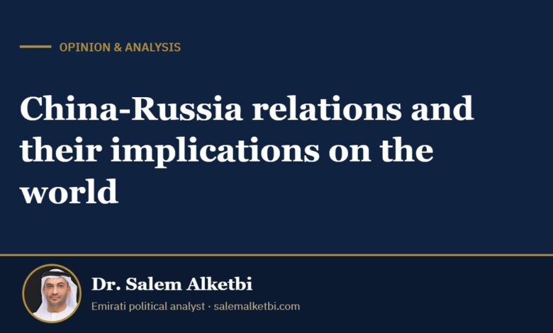 China-Russia relations and their implications on the world – Dr. Salem Alketbi