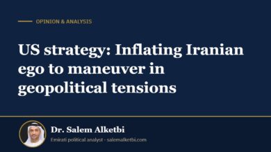 US strategy: Inflating Iranian ego to maneuver in geopolitical tensions – Dr. Salem Alketbi