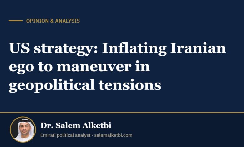 US strategy: Inflating Iranian ego to maneuver in geopolitical tensions – Dr. Salem Alketbi
