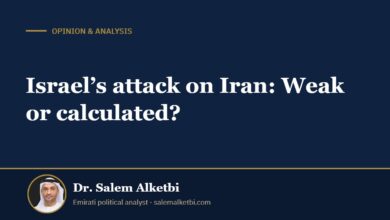 Israel’s attack on Iran: Weak or calculated? – Dr. Salem Alketbi
