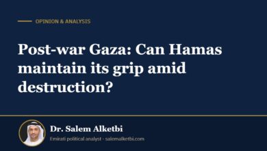 Post-war Gaza: Can Hamas maintain its grip amid destruction? – Dr. Salem Alketbi