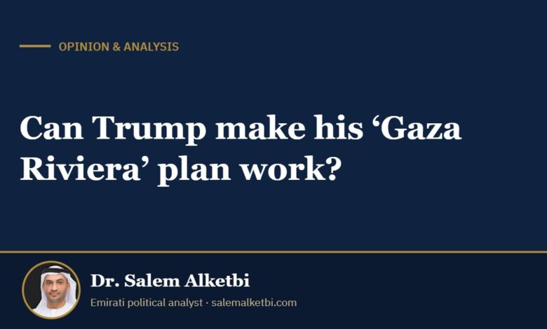 Can Trump make his ‘Gaza Riviera’ plan work? – Dr. Salem Alketbi