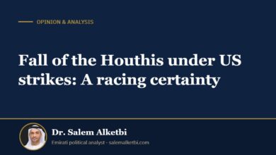 Fall of the Houthis under US strikes: A racing certainty – Dr. Salem Alketbi
