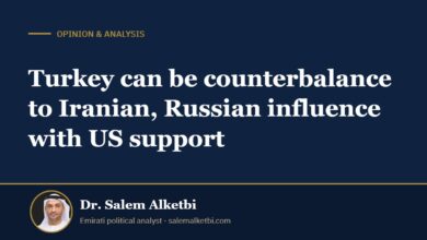 Turkey can be counterbalance to Iranian, Russian influence with US support – Dr. Salem Alketbi