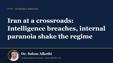 Iran at a crossroads: Intelligence breaches, internal paranoia shake the regime – Dr. Salem Alketbi