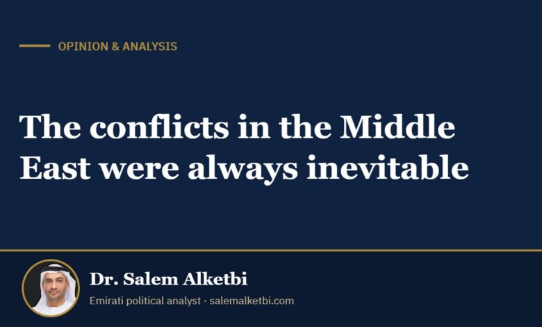 The conflicts in the Middle East were always inevitable – Dr. Salem Alketbi