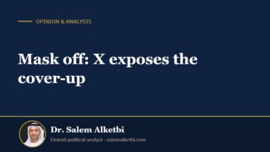 Mask off: X exposes the cover-up – Dr. Salem Alketbi