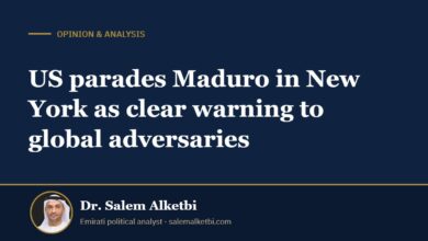 US parades Maduro in New York as clear warning to global adversaries – Dr. Salem Alketbi