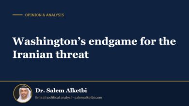 Washington’s endgame for the Iranian threat – Dr. Salem Alketbi