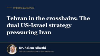 Tehran in the crosshairs: The dual US-Israel strategy pressuring Iran – Dr. Salem Alketbi