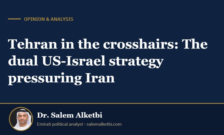 Tehran in the crosshairs: The dual US-Israel strategy pressuring Iran – Dr. Salem Alketbi