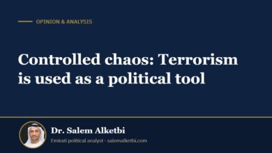 Controlled chaos: Terrorism is used as a political tool – Dr. Salem Alketbi