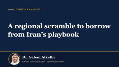 A regional scramble to borrow from Iran’s playbook – Dr. Salem Alketbi