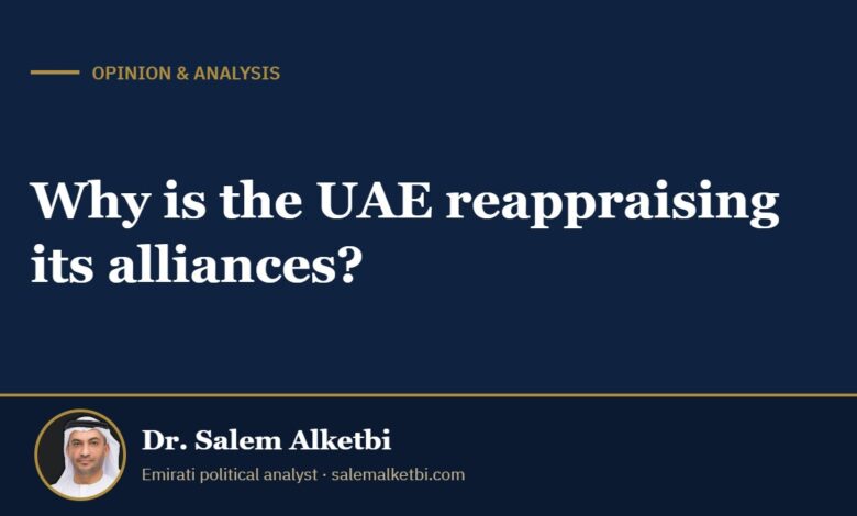 Why is the UAE reappraising its alliances? – Dr. Salem Alketbi