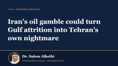 Iran’s oil gamble could turn Gulf attrition into Tehran’s own nightmare – Dr. Salem Alketbi