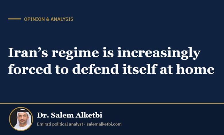 Iran’s regime is increasingly forced to defend itself at home – Dr. Salem Alketbi