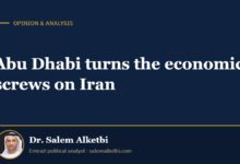 Abu Dhabi turns the economic screws on Iran – Dr. Salem Alketbi