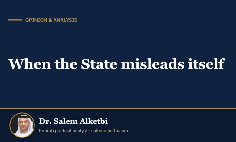 When the State misleads itself – Dr. Salem Alketbi