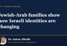 Jewish-Arab families show how Israeli identities are changing – Dr. Salem Alketbi