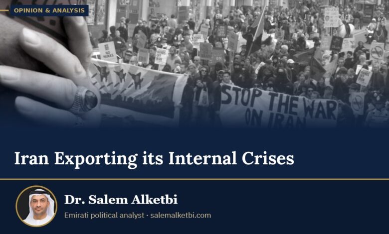 Iran Exporting its Internal Crises – Dr. Salem Alketbi