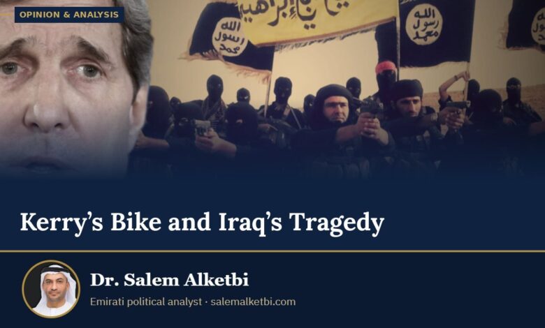 Kerry’s Bike and Iraq’s Tragedy – Dr. Salem Alketbi