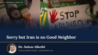 Sorry but Iran is no Good Neighbor – Dr. Salem Alketbi