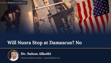 Will Nusra Stop at Damascus? No – Dr. Salem Alketbi