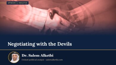 Negotiating with the Devils – Dr. Salem Alketbi