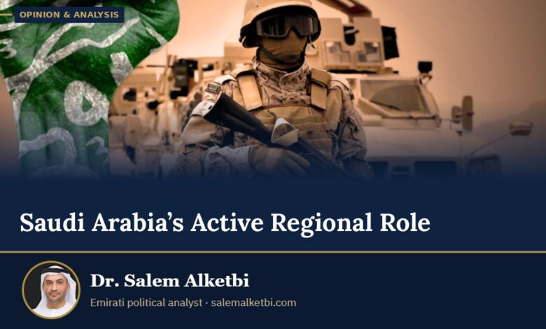 Saudi Arabia’s Active Regional Role – Dr. Salem Alketbi