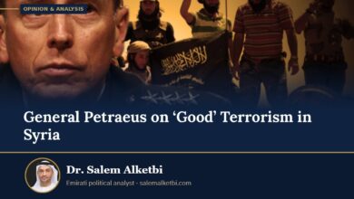 General Petraeus on ‘Good’ Terrorism in Syria – Dr. Salem Alketbi