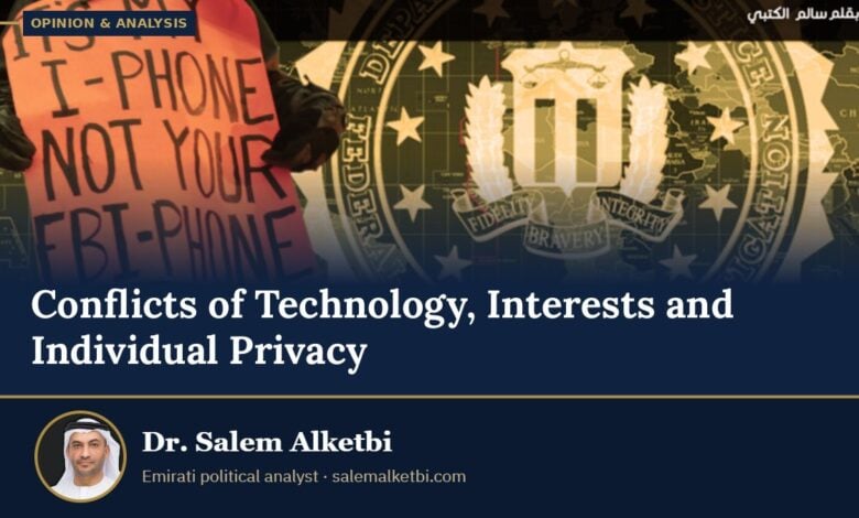 Conflicts of Technology, Interests and Individual Privacy – Dr. Salem Alketbi