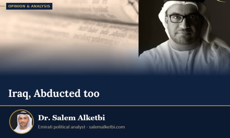 Iraq, Abducted too – Dr. Salem Alketbi