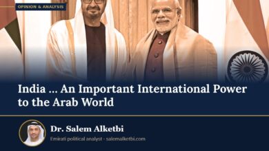 India … An Important International Power to the Arab World – Dr. Salem Alketbi