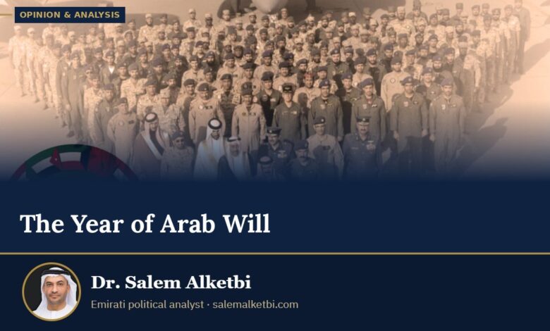 The Year of Arab Will – Dr. Salem Alketbi