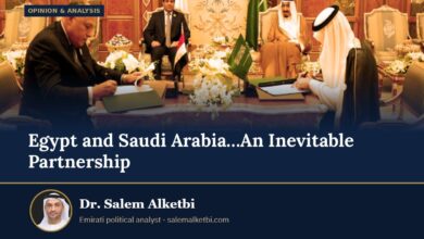 Egypt and Saudi Arabia…An Inevitable Partnership – Dr. Salem Alketbi