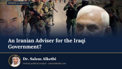 An Iranian Adviser for the Iraqi Government? – Dr. Salem Alketbi