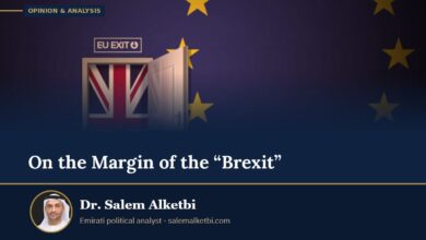 On the Margin of the “Brexit” – Dr. Salem Alketbi