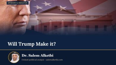 Will Trump Make it? – Dr. Salem Alketbi