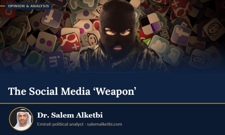 The Social Media ‘Weapon’ – Dr. Salem Alketbi