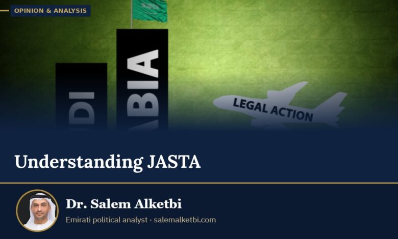 Understanding JASTA – Dr. Salem Alketbi