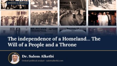 The independence of a Homeland… The Will of a People and a Throne – Dr. Salem Alketbi