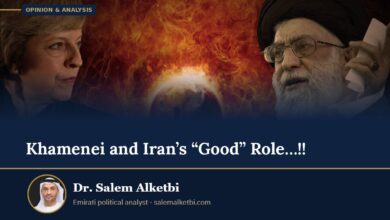 Khamenei and Iran’s “Good” Role…!! – Dr. Salem Alketbi