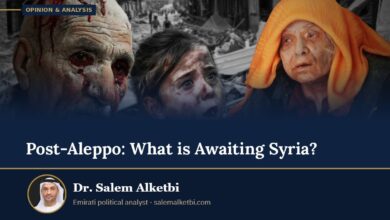 Post-Aleppo: What is Awaiting Syria? – Dr. Salem Alketbi