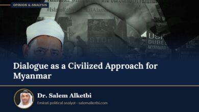 Dialogue as a Civilized Approach for Myanmar – Dr. Salem Alketbi
